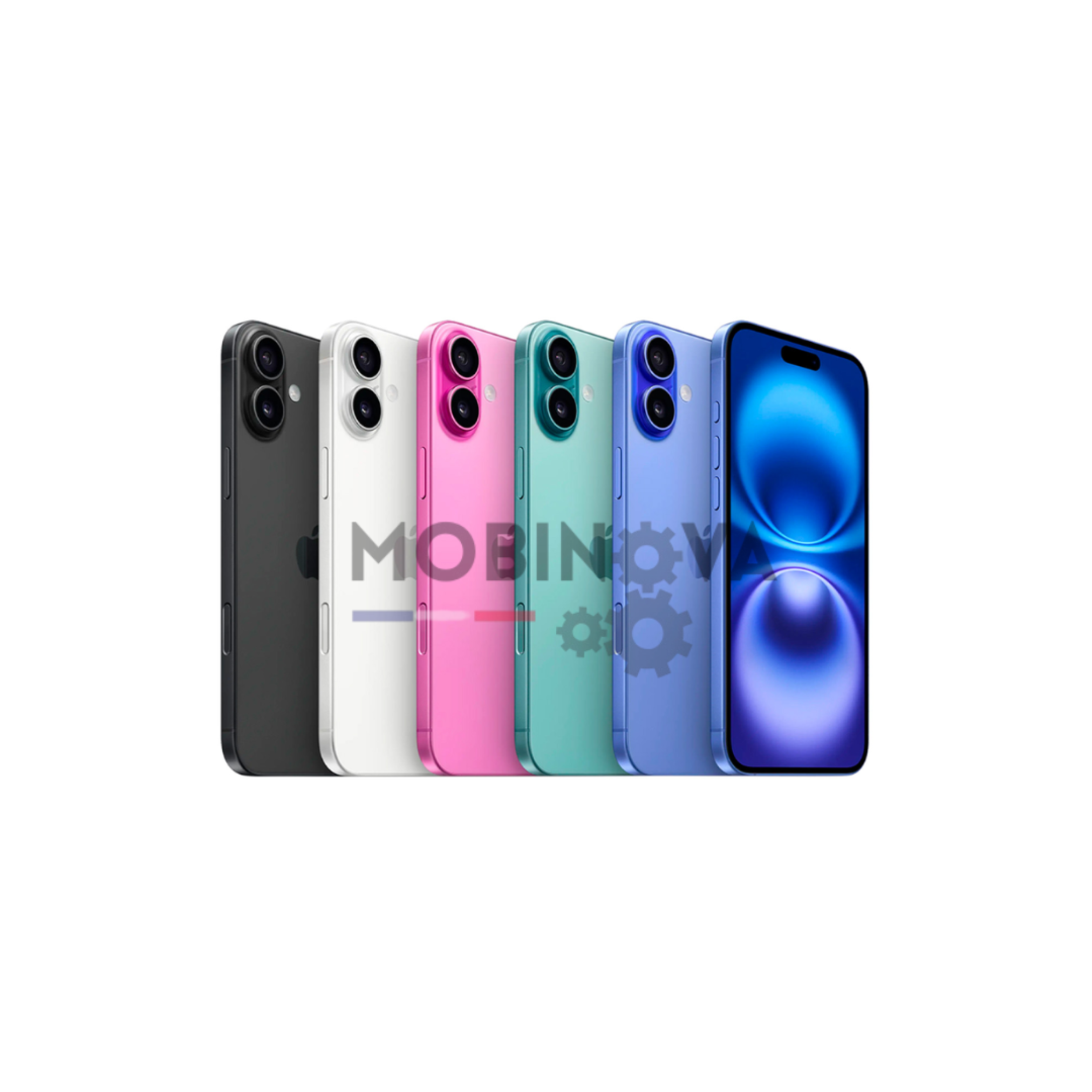 Vitre sur plaque Iphone 16 Plus