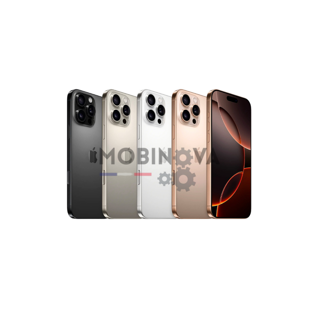 Vitre sur plaque iPhone 16 Pro Max